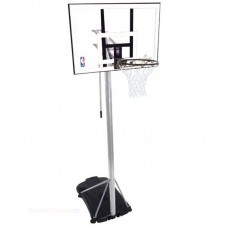 Мобильная стойка Spalding NBA Silver 42" Rectangle Acrylic в Москве Мобильная стойка Spalding NBA Silver 42" Rectangle Acrylic в Москве
