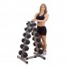 Стойка-подставка для гантелей - "Елочка" Body-Solid GDR44 в Москве