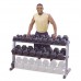 Горизонтальная двухрядная стойка для гантелей Body-Solid GDR60 в Москве Горизонтальная двухрядная стойка для гантелей Body-Solid GDR60 в Москве