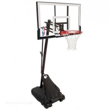 Мобильная баскетбольная стойка Spalding Gold 54" Rectangle Acrylic в Москве Мобильная баскетбольная стойка Spalding Gold 54" Rectangle Acrylic в Москве