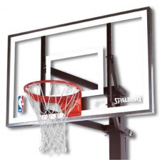 Баскетбольный щит с кольцом Spalding NBA 60" Glass в Москве Баскетбольный щит с кольцом Spalding NBA 60" Glass в Москве