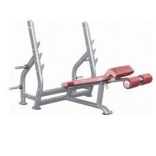 Олимпийская скамья с отрицательным наклоном, со стойками AeroFit IT IT716 в Москве Олимпийская скамья с отрицательным наклоном, со стойками AeroFit IT IT716 в Москве
