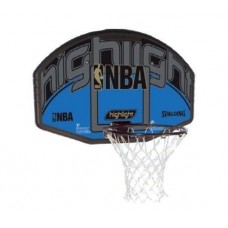 Баскетбольный щит с кольцом Spalding NBA Highlight 44" Fan Composite  в Москве