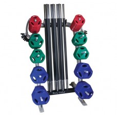 Стойка для 10 аэробических штанг Body-Solid GCR100 в Москве