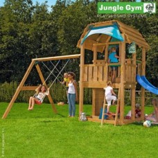 Игровой комплекс «Jungle Barn + Swing Module Xtra» в Москве Игровой комплекс «Jungle Barn + Swing Module Xtra» в Москве