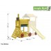 Игровой комплекс «Jungle Cottage + Train Module (паровоз) + Swing Module Xtra» в Москве Игровой комплекс «Jungle Cottage + Train Module (паровоз) + Swing Module Xtra» в Москве