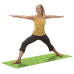 Коврик для йоги (премиум) Body-Solid BSTYM10 в Москве Коврик для йоги (премиум) Body-Solid BSTYM10 в Москве
