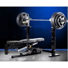 Силовая скамья со стойками Powertec WB-OB15 в Москве Силовая скамья со стойками Powertec WB-OB15 в Москве
