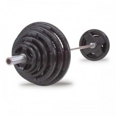 Штанга олимпийская с обрезиненными дисками Body-Solid OSR500 (225 кг) в Москве Штанга олимпийская с обрезиненными дисками Body-Solid OSR500 (225 кг) в Москве