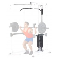 Опция верхняя тяга Body-Solid GLA77 в комплекте со стеком 95 кг в Москве Опция верхняя тяга Body-Solid GLA77 в комплекте со стеком 95 кг в Москве