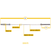 Гриф прямой 2180см, ф50мм Body-Solid OB86PB (с бронзовым покрытием) в Москве Гриф прямой 2180см, ф50мм Body-Solid OB86PB (с бронзовым покрытием) в Москве