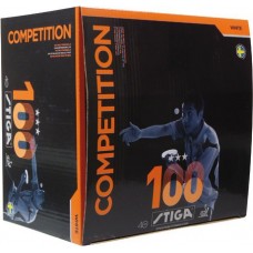 Мячи Stiga Competition *** белые (100 шт.) в Москве