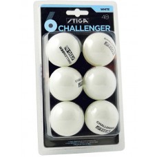 Мячи Stiga Challenger белые (6 шт.) в Москве Мячи Stiga Challenger белые (6 шт.) в Москве