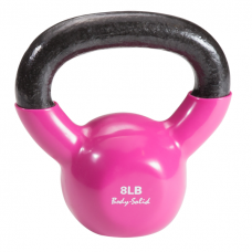 Гиря 3,6 кг (8lb) обрезиненная розовая Body-Solid в Москве Гиря 3,6 кг (8lb) обрезиненная розовая Body-Solid в Москве