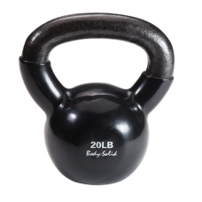Гиря 9,1 кг (20lb) обрезиненная черная Body-Solid в Москве