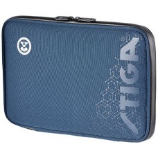 Чехол прямоугольный на 1 ракетку Stiga Hexagon Batwallets (синий) в Москве Чехол прямоугольный на 1 ракетку Stiga Hexagon Batwallets (синий) в Москве