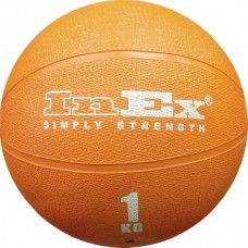 Мяч набивной INEX Medicine Ball 1 kg в Москве Мяч набивной INEX Medicine Ball 1 kg в Москве