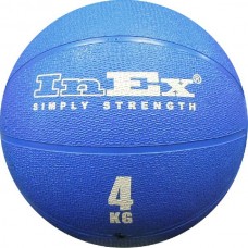 Мяч набивной INEX Medicine Ball 4 kg в Москве Мяч набивной INEX Medicine Ball 4 kg в Москве