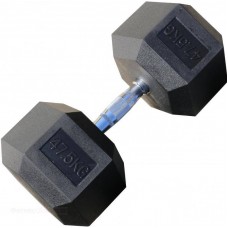 Гексагональные обрезиненные гантели Body-Solid с хромированной ручкой (2х47.5 кг) в Москве Гексагональные обрезиненные гантели Body-Solid с хромированной ручкой (2х47.5 кг) в Москве