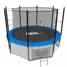 Батут пружинный UNIX line 6 ft (1.83 м) с внутренней защитной сеткой, синий в Москве