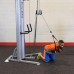 Кроссовер угловой Body-Solid S2CCO - профессиональная сдвоенная блочная стойка в Москве