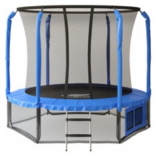 Батут с внутренней сеткой и лестницей Eclipse Space Blue 16 FT в Москве Батут с внутренней сеткой и лестницей Eclipse Space Blue 16 FT в Москве