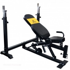 Силовая скамья со стойками DFC POWERGYM BN014 в Москве Силовая скамья со стойками DFC POWERGYM BN014 в Москве