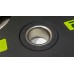 Диск олимпийский обрезиненный черный с двумя хватами 20 кг Original Fit.Tools ф50 мм в Москве Диск олимпийский обрезиненный черный с двумя хватами 20 кг Original Fit.Tools ф50 мм в Москве