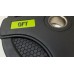 Диск олимпийский обрезиненный черный с двумя хватами 20 кг Original Fit.Tools ф50 мм в Москве Диск олимпийский обрезиненный черный с двумя хватами 20 кг Original Fit.Tools ф50 мм в Москве