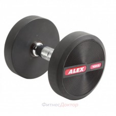Гантельный ряд полиуретановый профессиональный Alex DB-TPU-27.5/50 KG в Москве Гантельный ряд полиуретановый профессиональный Alex DB-TPU-27.5/50 KG в Москве