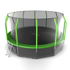 Батут EVO JUMP Cosmo 16ft (4.88 м) с внутренней сеткой и лестницей + нижняя сеть в Москве Батут EVO JUMP Cosmo 16ft (4.88 м) с внутренней сеткой и лестницей + нижняя сеть в Москве
