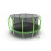 Батут EVO JUMP Cosmo 16ft (4.88 м) зеленый, с внутренней сеткой и лестницей в Москве Батут EVO JUMP Cosmo 16ft (4.88 м) зеленый, с внутренней сеткой и лестницей в Москве