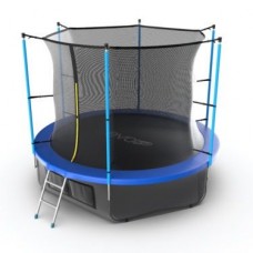 Батут EVO JUMP Internal 10ft (Blue) с внутренней сеткой и лестницей + нижняя сеть в Москве