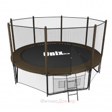 Батут UNIX line 12 ft Black&Brown (outside) в Москве Батут UNIX line 12 ft Black&Brown (outside) в Москве