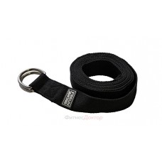 Ремешок для йоги 304 см, Original FitTools, черный в Москве Ремешок для йоги 304 см, Original FitTools, черный в Москве