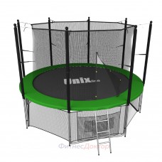 Батут UNIX line 8 ft inside (green) в Москве Батут UNIX line 8 ft inside (green) в Москве