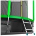 Батут EVO JUMP Cosmo 8ft (Green) с внутренней сеткой и лестницей в Москве Батут EVO JUMP Cosmo 8ft (Green) с внутренней сеткой и лестницей в Москве