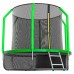 Батут EVO JUMP Cosmo 12ft (Green) с внутренней сеткой и лестницей в Москве Батут EVO JUMP Cosmo 12ft (Green) с внутренней сеткой и лестницей в Москве
