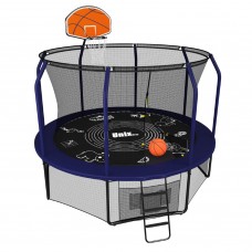 Батут пружинный с защитной сеткой UNIX line SUPREME GAME 10ft в Москве