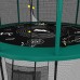 Батут с внутренней сеткой и лестницей UNIX line 16 ft (4.88 м) SUPREME GAME (зеленый) + нижняя сеть в Москве Батут с внутренней сеткой и лестницей UNIX line 16 ft (4.88 м) SUPREME GAME (зеленый) + нижняя сеть в Москве